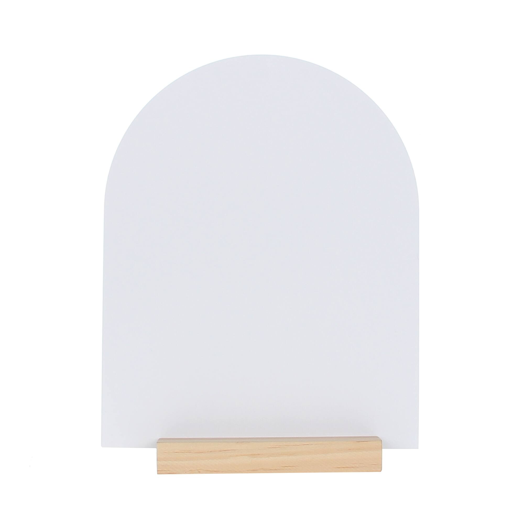 10.5" Acrylic Sign with Wood Stand by Make Market®